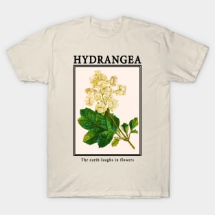 Hydrangea // Vintage Postcard T-Shirt